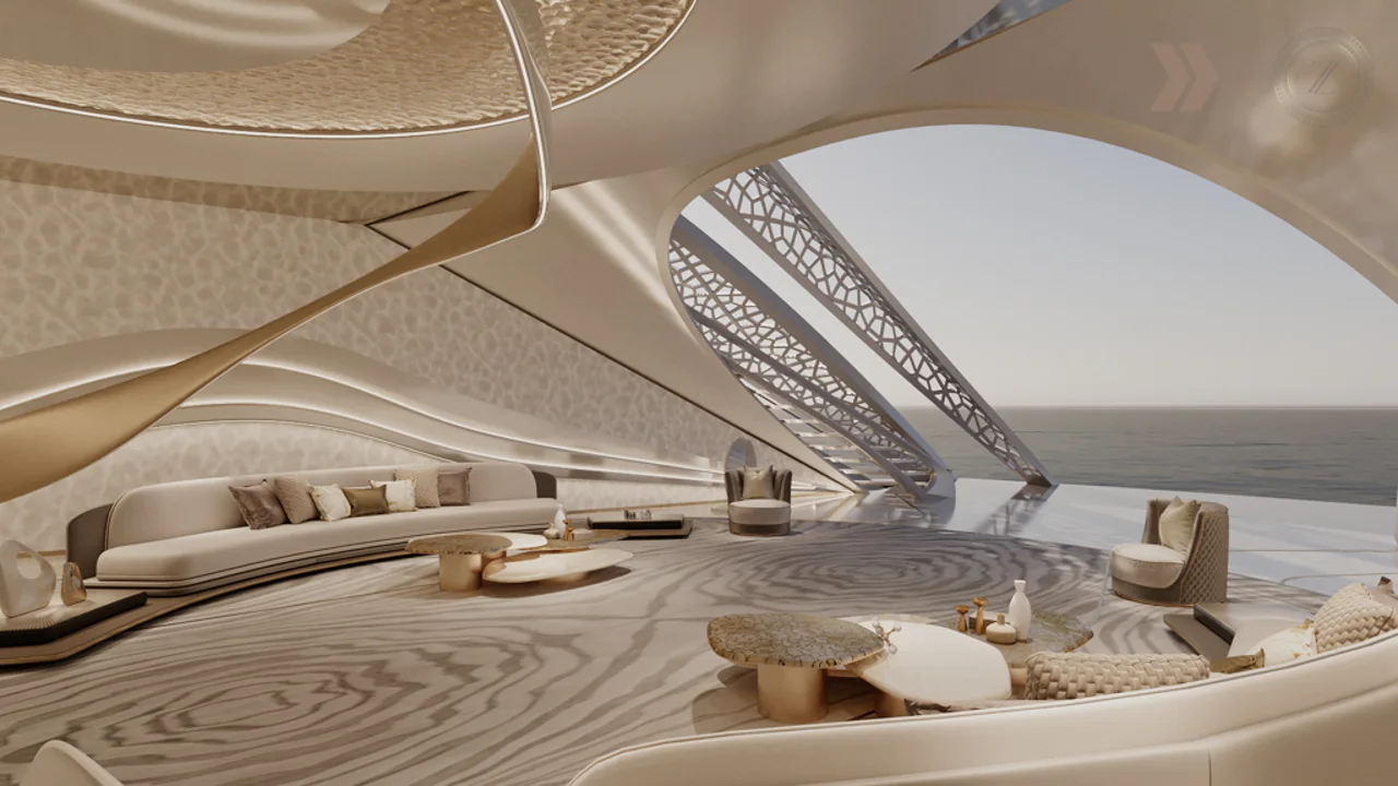 Floating Luxury Hospitality illustrative imagery